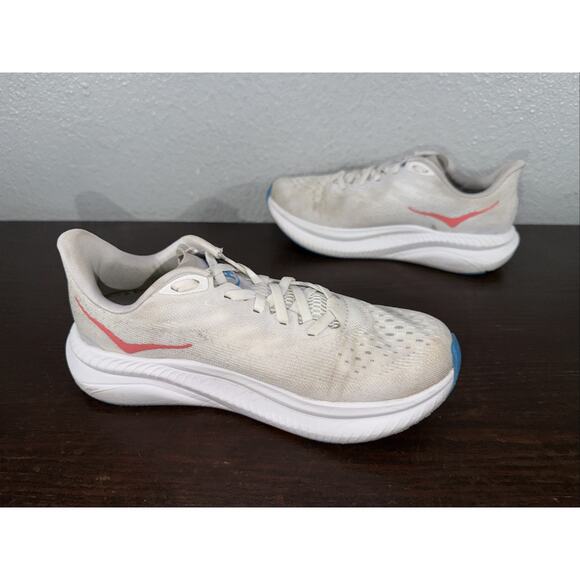 Hoka One One Mach 6 1147810 WNCL Sneakers Shoes Women US 7 B White Nimbus Cloud - Picture 8 of 9